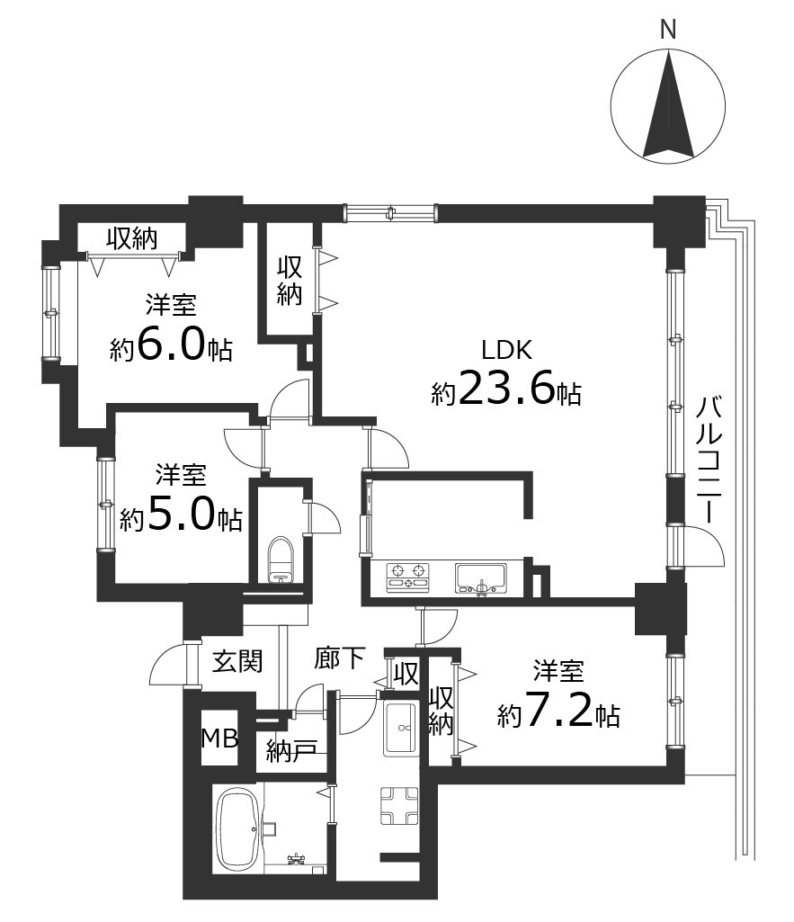 間取り：301000096334