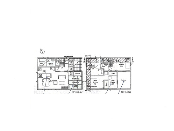 4つの居室とゆとりあるLDKを備えた4LDKの新築戸建。子育て世帯にうれしい、個室と団らんの場がそろう間取りです。家事動線と収納計画にこだわり、子育て中の忙しい毎日をしっかり支えます。