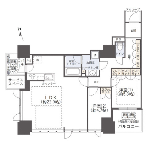 間取り：327001494132