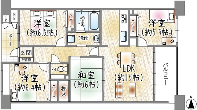 間取り：328000616874