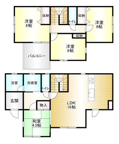 間取り：329000133530