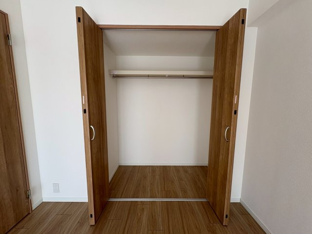 全居室収納付きで、お部屋がすっきり片付きます。
