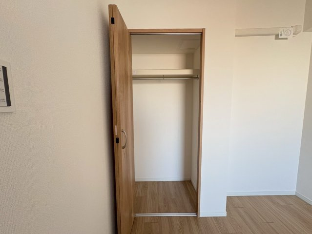 全居室収納付きで、お部屋がすっきり片付きます。