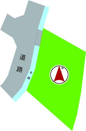 区画図：343000098736