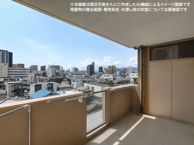 ※本画像は現況写真をもとに作成したAI機能によるイメージ画像です　残置物の撤去範囲・費用負担・引渡し時の状態については要確認です