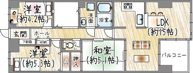 間取り：328000588215