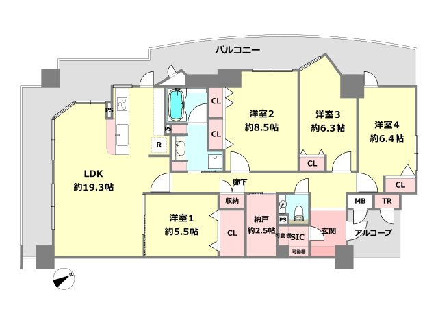 間取り：328000619858