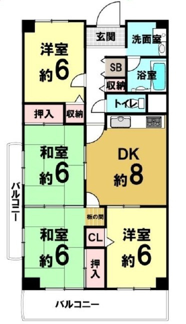 間取り：328000582172