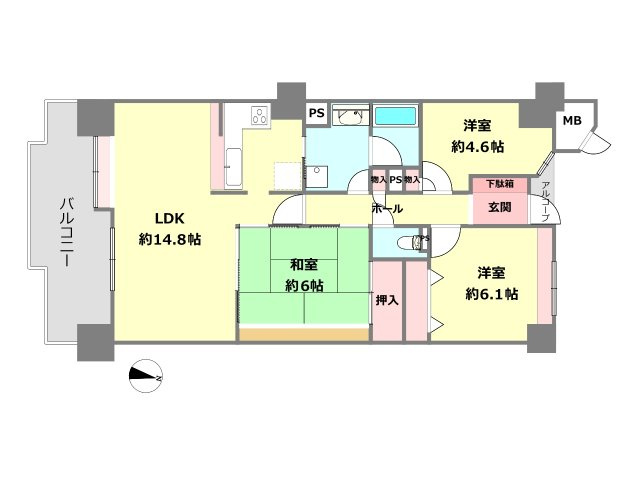 間取り：328000625684