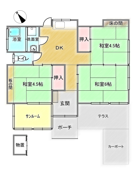 間取り：346000037914