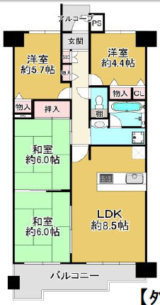 間取り：328000470847