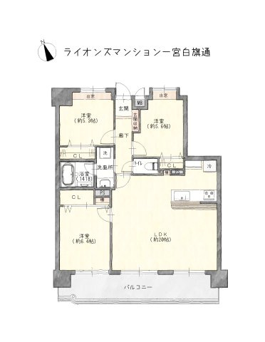 間取り：323000515756