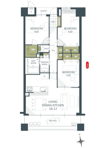 間取り：327002173905