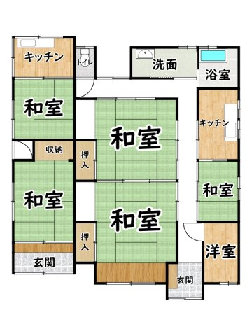 間取り：328000609232