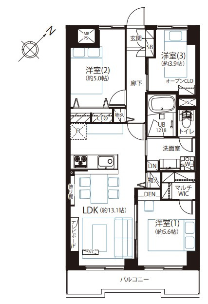 間取り：314002711109