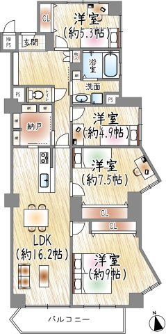 間取り：328000630963