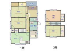貴志川町長山 中古戸建の間取り