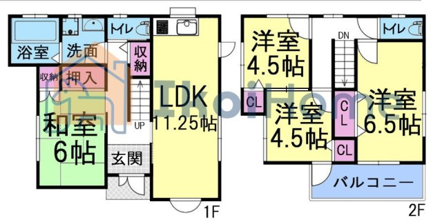 間取り：328000615605