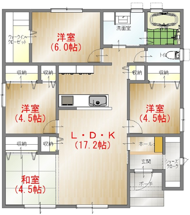 間取り：346000043601