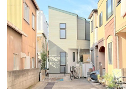 川崎市高津区坂戸の新築戸建ての外観