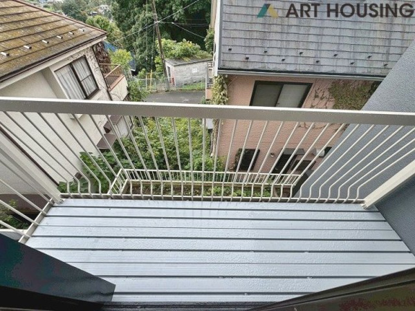 【若柳　中古戸建のバルコニー】