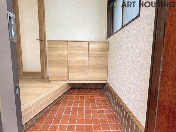 【若柳　中古戸建の玄関】