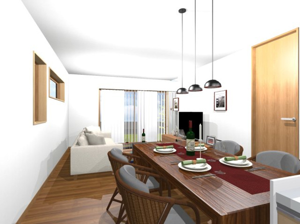 【真鶴二丁目の完成予想図】