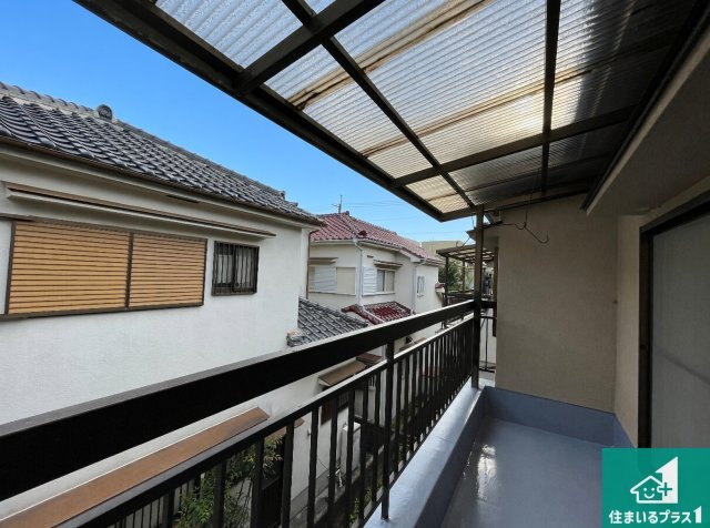 日当たりのよいバルコニー！お部屋が開放的に！