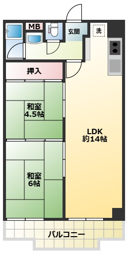 間取り：328000611375