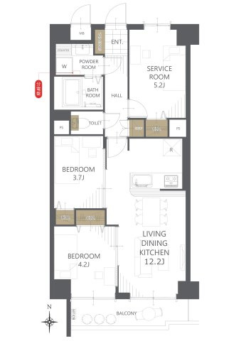 間取り：304000322074