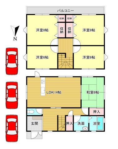 間取り：329000137543