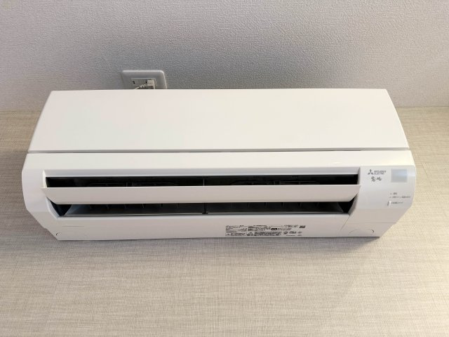 約4.7帖洋室には新規エアコン設置済
