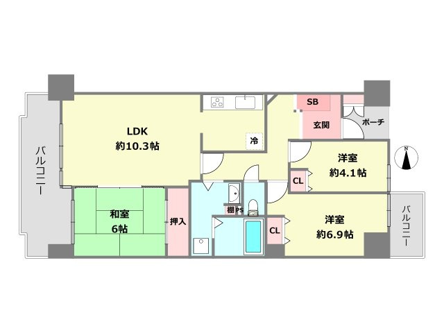 間取り：328000496367