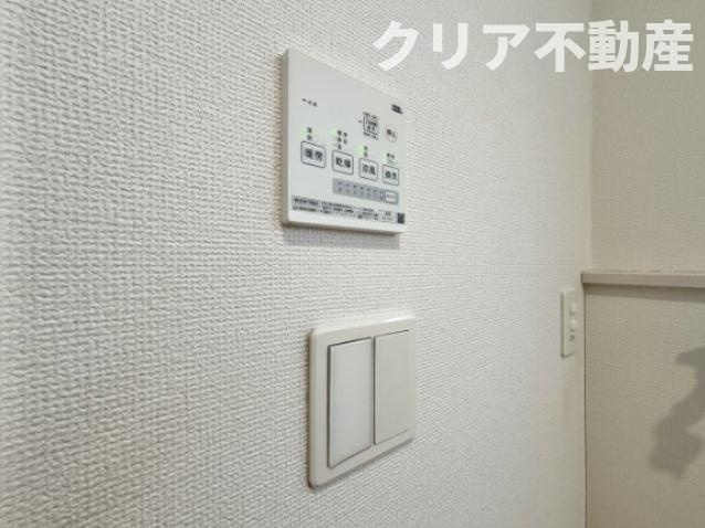 浴室乾燥・暖房付きで冬でも暖か♪