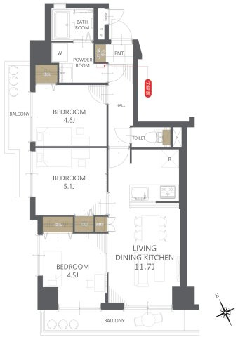 apartment 東京都港区虎ノ門２丁目2-1　住友不動産虎ノ門タワー13階