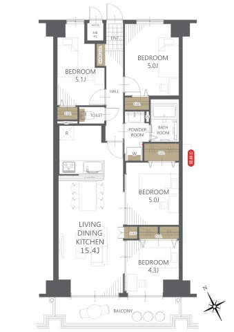 apartment 東京都港区虎ノ門２丁目2-1　住友不動産虎ノ門タワー13階
