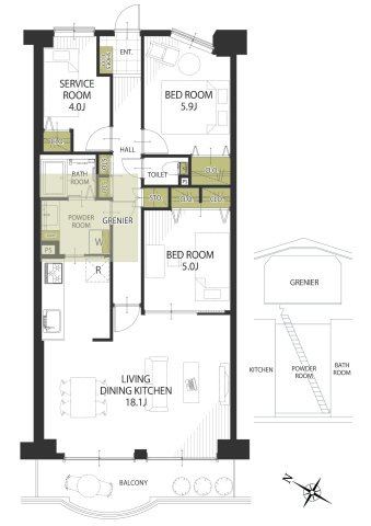 apartment 東京都港区虎ノ門２丁目2-1　住友不動産虎ノ門タワー13階