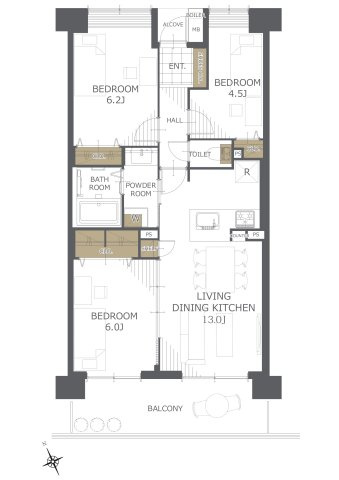 間取り：311002371507