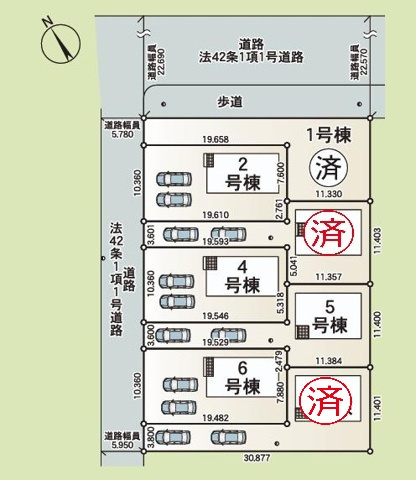 区画図
