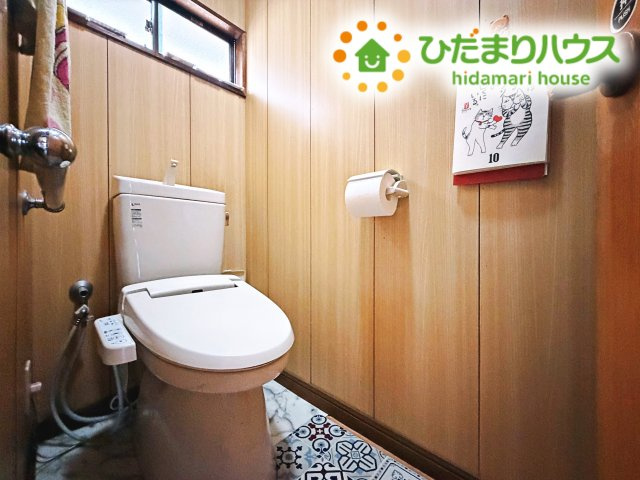 温水洗浄便座ついてます(^^♪
