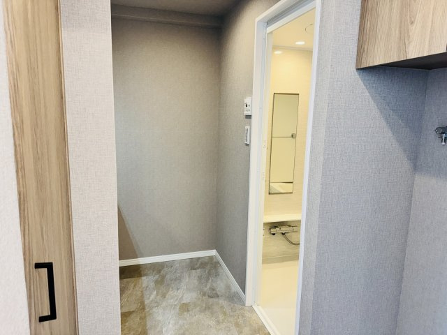 ～清潔感のある脱期所～