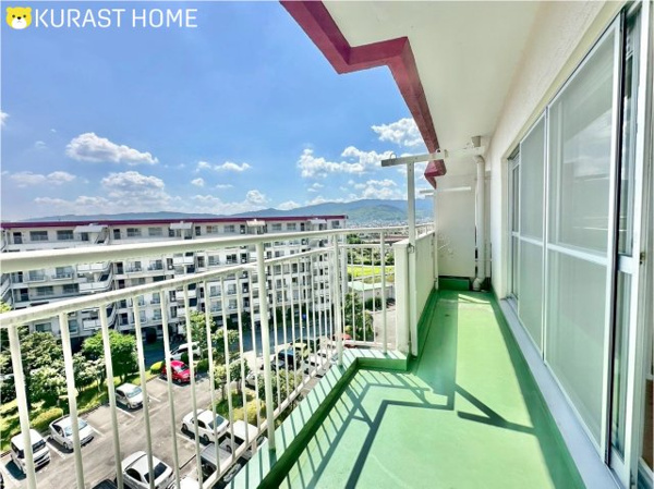 【イトーピア向日マンションC棟 7階のバルコニー】