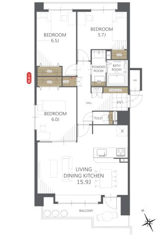 間取り：301000099342