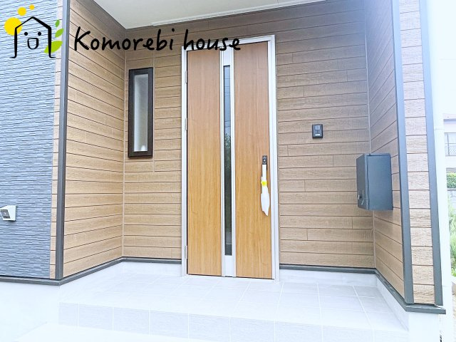ゆったりとした玄関です