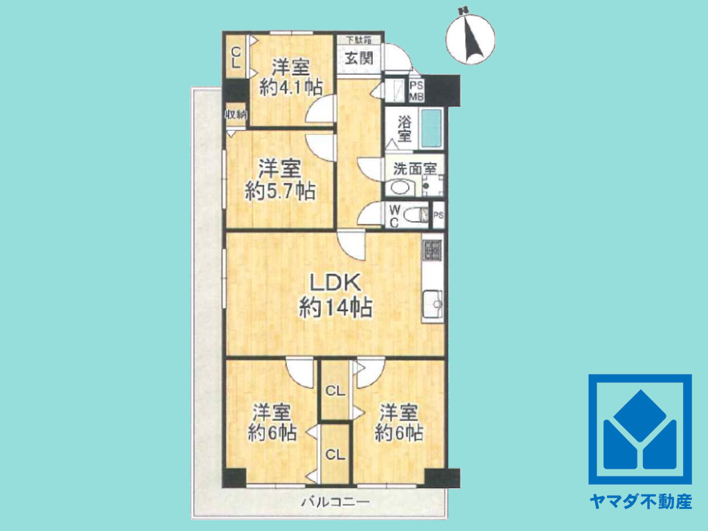 間取り：326000229916