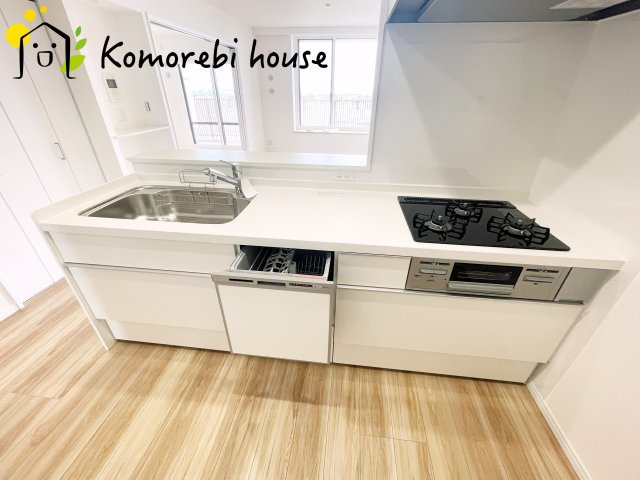 コンパクトなキッチンで掃除もラクラク