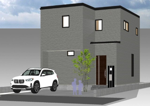 【石坪町（2期）の外観】