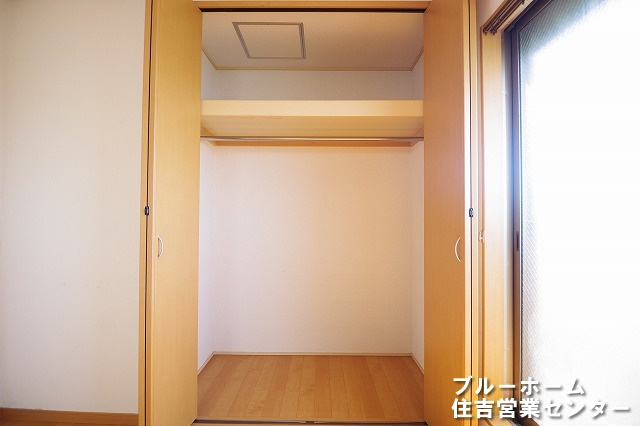約6帖の洋室にあるクローゼットです！