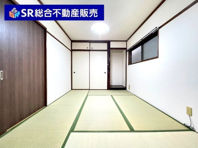 2F　6.0帖。リビングへの動線が良く使いやすい和室です！