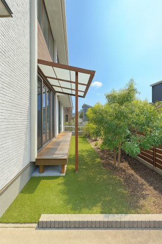 お庭も活用できます